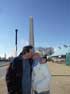 19. Fomin with his wife Svetlana near the USA main attraction - the Stella of Washington. 2006. 