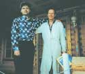 51. V. Fomin visits a well-known sculptor Vejo Renkanen (Finland). 1998. 
