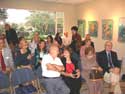 59. Visitors of the exhibition listen to Professor Boguslawskis lecture on V.Fomins art. 2008. 