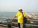 64. On a sightseeing platform of one of the Pattaya temples. (Thailand). 2008. 
