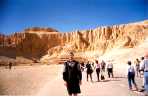 Egypt. The temple of the queen Hatshepsut
