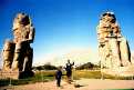 The Memnon`s Colossi in Luxor, Egypt