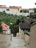 Prague - Stairs to downtown