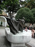 Prague - Dancers in the garden