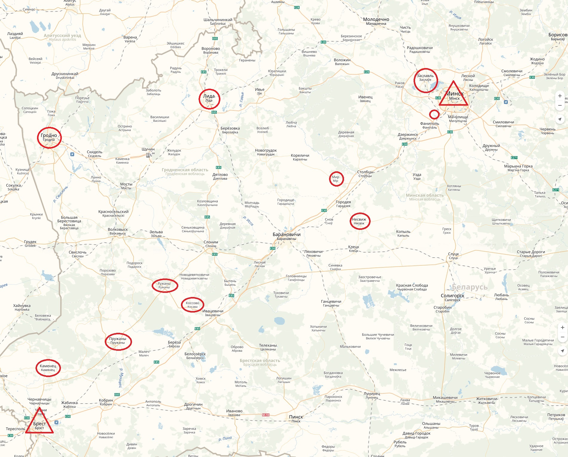 май 2019, Белоруссия - Страница 2 Map1