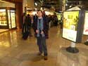 16. V. Fomin sees the 2006 New Year in at the Heathrow airport in London (England). 2006. 