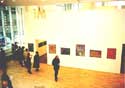 53. Visitors of the Gallery Northern Norway in Harstad  get acquainted with the Peer Gynt series. (Norway). 2002. 